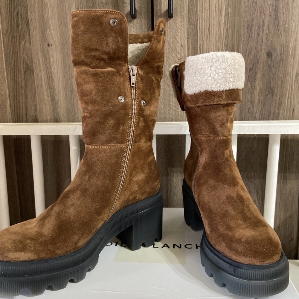 Voile Blanche Tan Suede Winter Boots